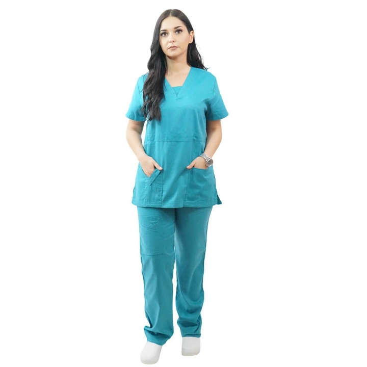 Costum medical Lotus 2, femei, 8076 - imagine 5