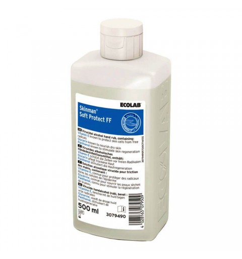Dezinfectant lichid pentru maini Skinman Soft Protect, 500 ml