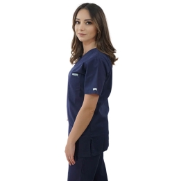 Costum medical Lotus 1, Basic 1, bleumarin