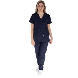 Costum medical femei, Lotus 2, 8073 bleumarin