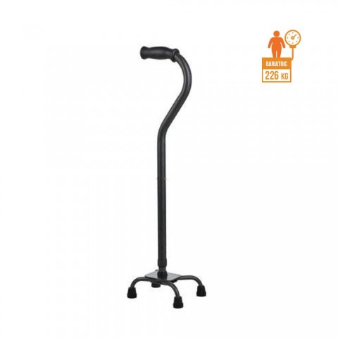Baston tripod cu maner curb pentru persoane supraponderale - RH720