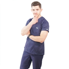 Costum medical Lotus 1, Basic 2, bleumarin