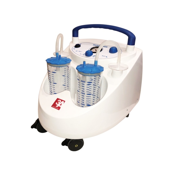 Aspirator chirurgical Maxi Aspeed 60l/minut, 2x2L, cu pedala inclusa - GIMA28286 - imagine 1