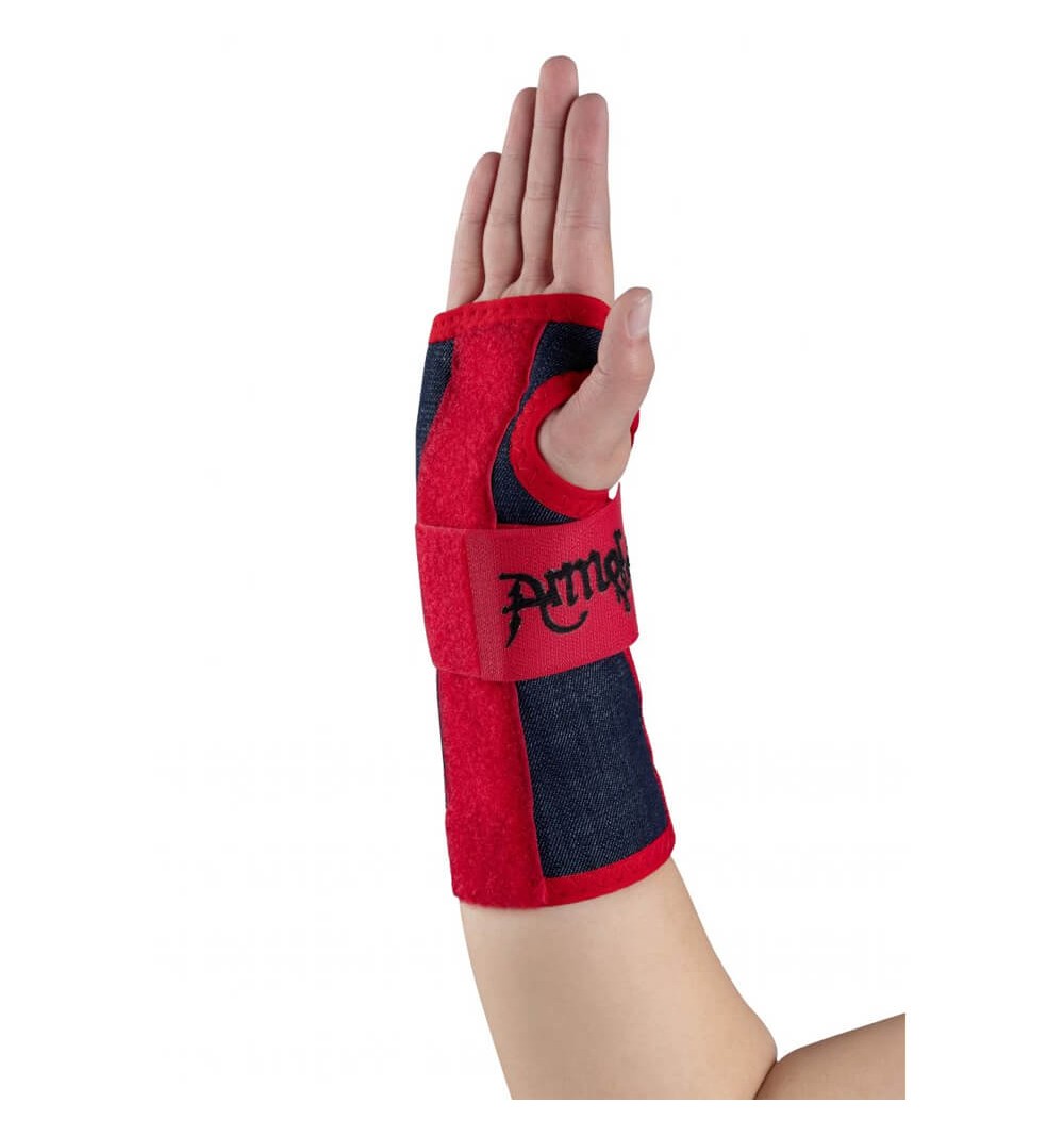 Orteza lunga cu atela pentru articulatia mainii, din jeans Armor - ARJ19