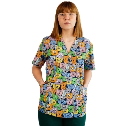 Bluza kimono imprimata, Lotus 1, Tomcat
