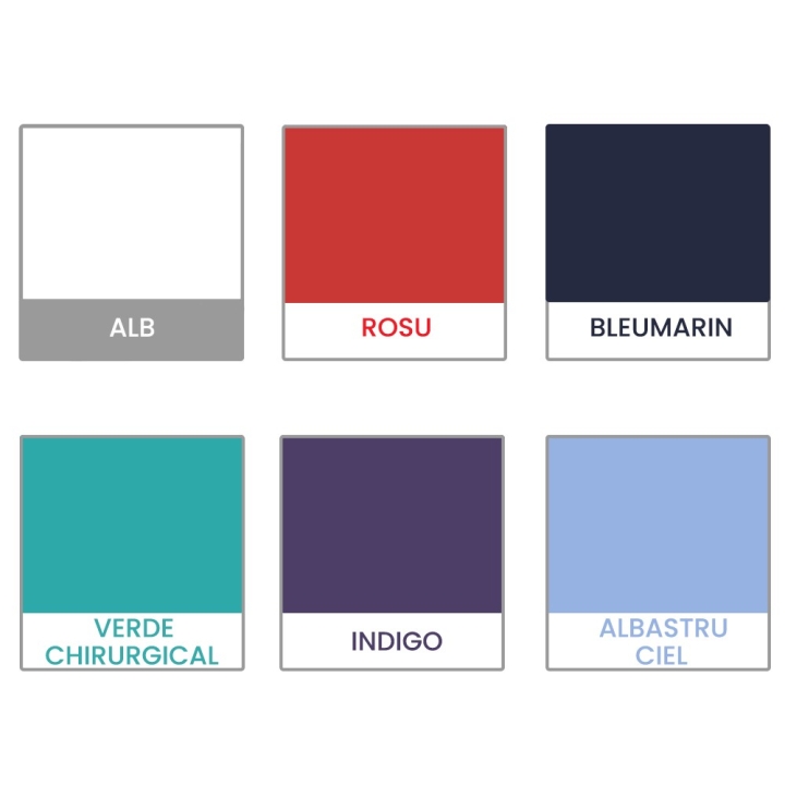 Costum medical Lotus 1, Basic 1, bleumarin - imagine 4