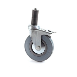 Kit 4 roti cu frana diametru 12,5 cm - MPR050