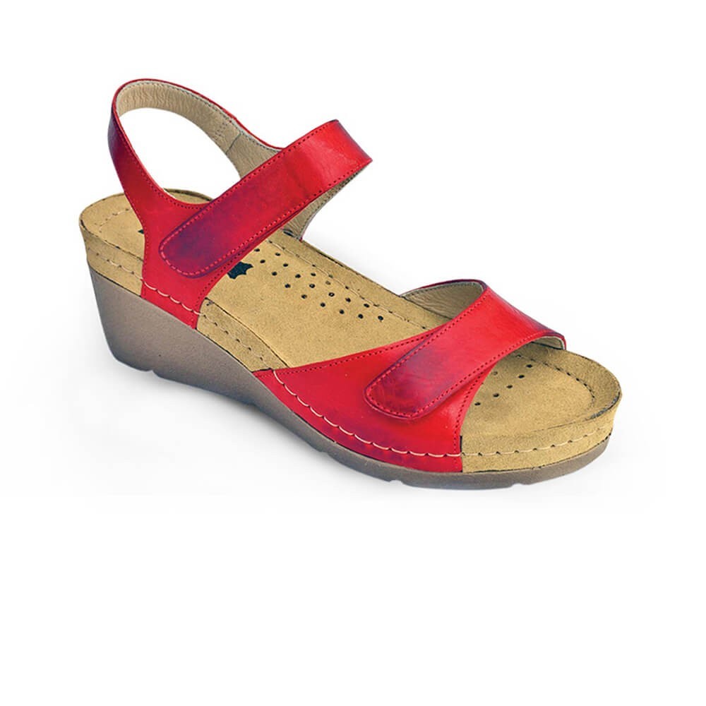 Sandale dama, din piele, de vara, Leon 1041