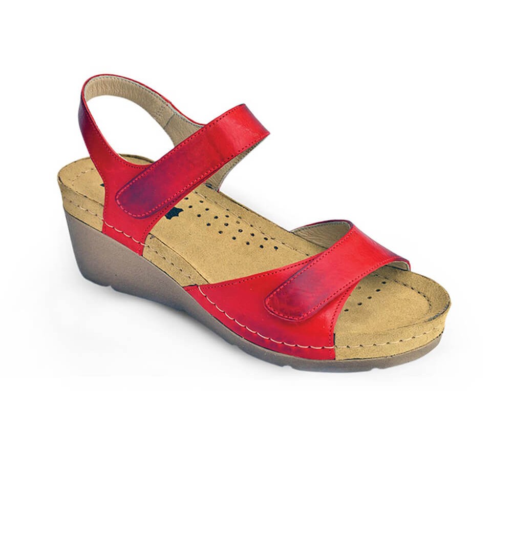 Sandale dama, din piele, de vara, Leon 1041