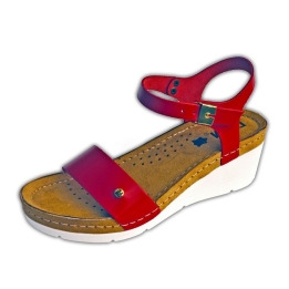 Sandale dama, de vara, din piele, Leon 1015