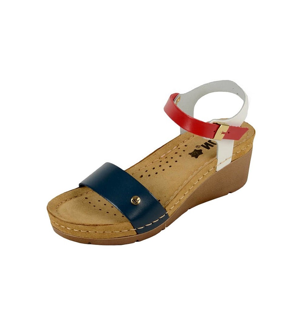 Sandale dama, de vara, din piele, Leon 1015