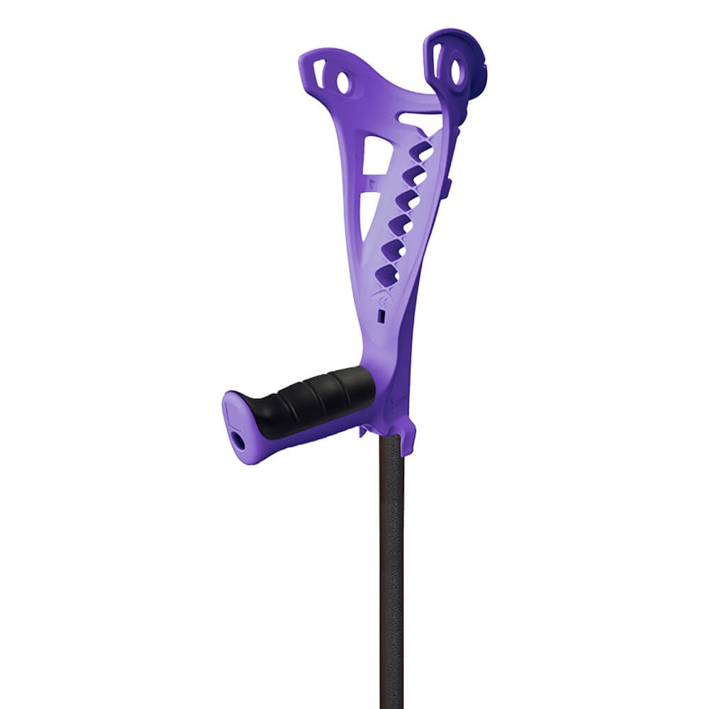 Carja ergonomica, cu sprijin pe cot, Acces SafeWalk, violet