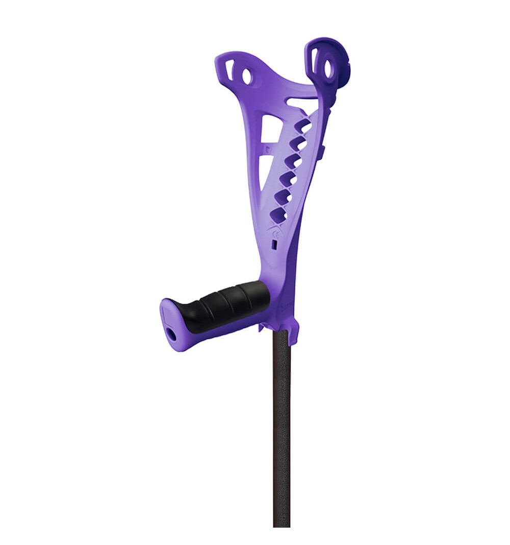 Carja ergonomica, cu sprijin pe cot, Acces SafeWalk, violet