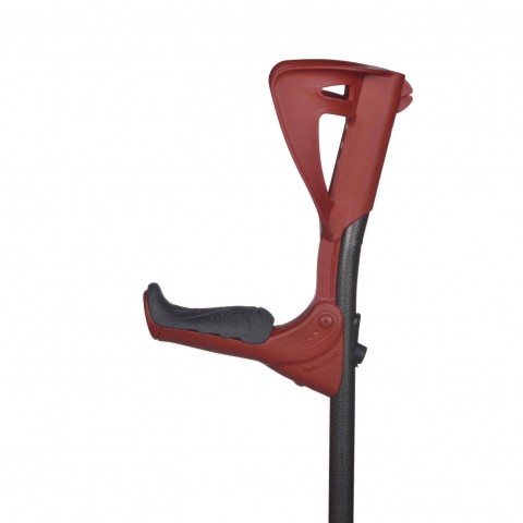 Carja ergonomica, cu sprijin pe cot, ERGOTECH, rosu