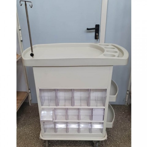 RESIGILAT: Carucior troliu pentru medicatie (pansament)  - DOL90108201