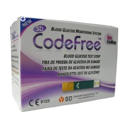 Cutie 50 teste pentru glucometru SD Code Free