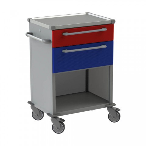 Troliu / carucior medicamente, cu 2 sertare - ZV1250N