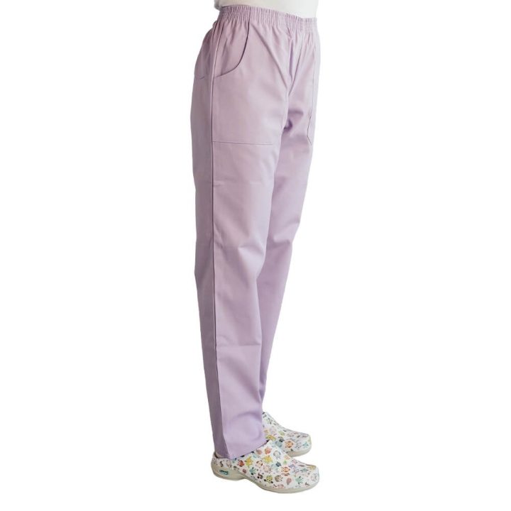 Costum medical Lotus 3, Basic 1 BBC, stretch, lila - imagine 8