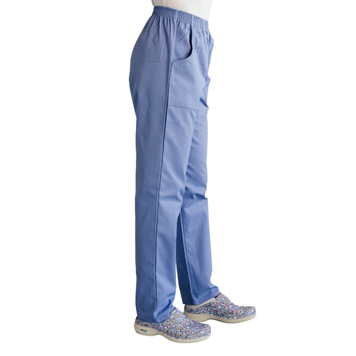 Costum medical Lotus 3, Basic 1 BBC, stretch, albastru ciel - imagine 8