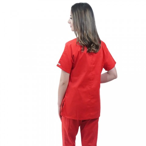 Costum medical Lotus 2, Basic 2, rosu