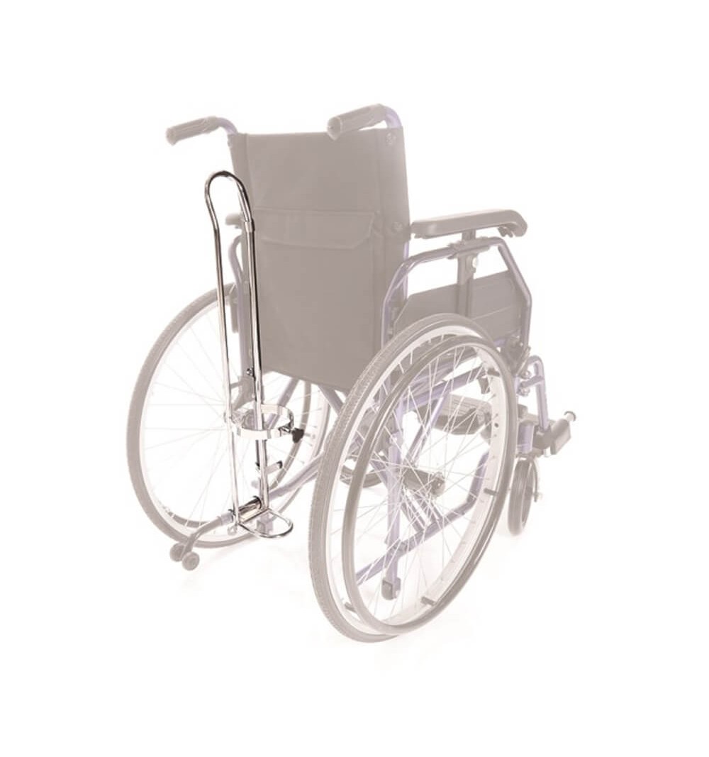 Suport butelie, din otel cromat - CPA605