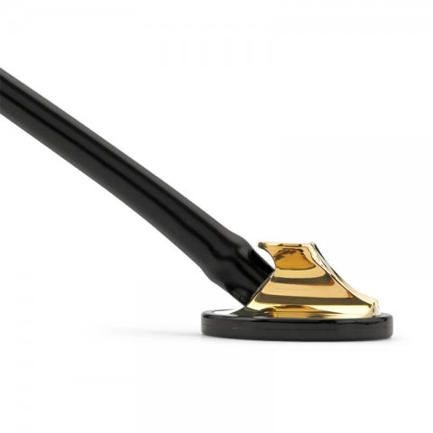 Stetoscop 3M™ Littmann® Master Cardiology™, Negru, capsula alama (Black/Brass)