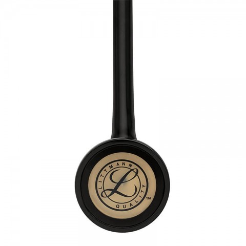 Stetoscop 3M™ Littmann® Master Cardiology™, Negru, capsula alama (Black/Brass)