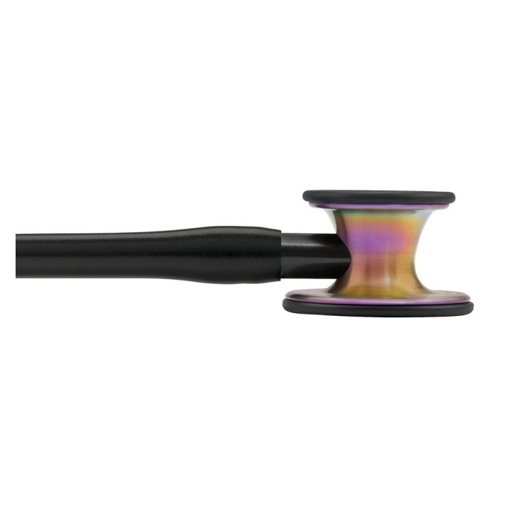 Stetoscop 3M™ Littmann® Cardiology IV, Negru, capsula curcubeu (Black/Rainbow) - imagine 2