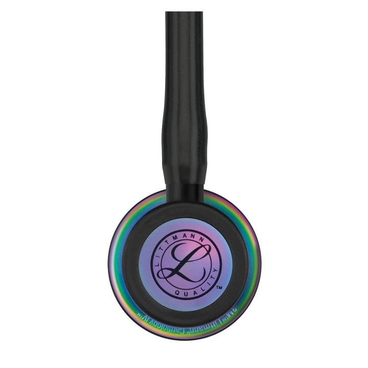 Stetoscop 3M™ Littmann® Cardiology IV, Negru, capsula curcubeu (Black/Rainbow) - imagine 3