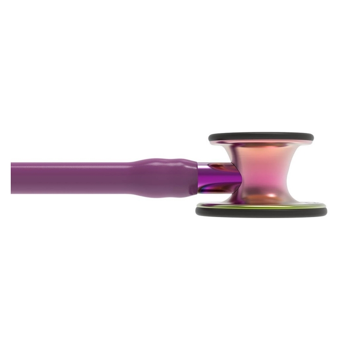 Stetoscop 3M™ Littmann® Cardiology IV, Violet, capsula curcubeu (Plum/Violet/Rainbow) - imagine 2