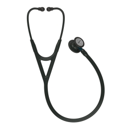 Stetoscop 3M™ Littmann® Cardiology IV, Negru complet/albastru (Black/Black/Blue)