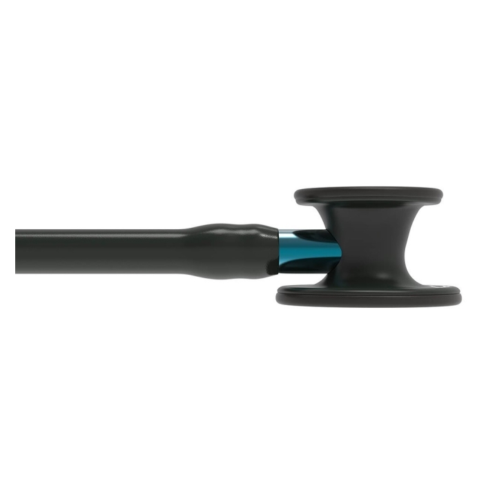 Stetoscop 3M™ Littmann® Cardiology IV, Negru complet/albastru (Black/Black/Blue) - imagine 2