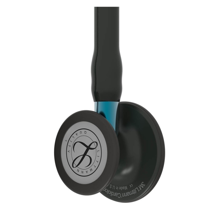 Stetoscop 3M™ Littmann® Cardiology IV, Negru complet/albastru (Black/Black/Blue) - imagine 3