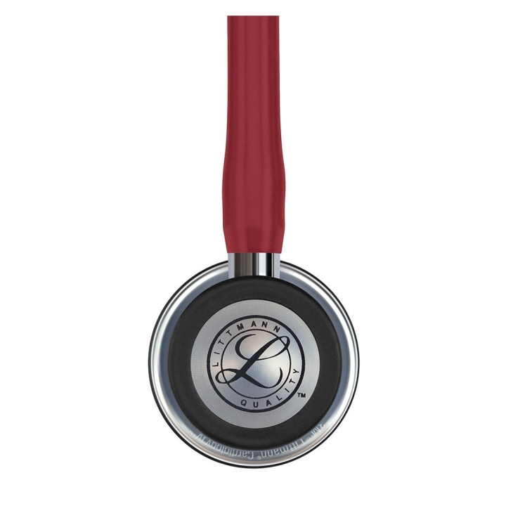 Stetoscop 3M™ Littmann® Cardiology IV, Rosu Burgundia, capsula oglinda (Burgundy/Mirror) - imagine 3