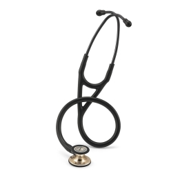 Stetoscop 3M™ Littmann® Cardiology IV, Negru/fumuriu, capsula sampanie (Black/Smoke/Champagne)