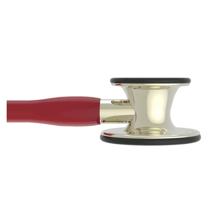 Stetoscop 3M™ Littmann® Cardiology IV, Rosu Burgundia, capsula sampanie (Burgundy/Champagne) - imagine 2