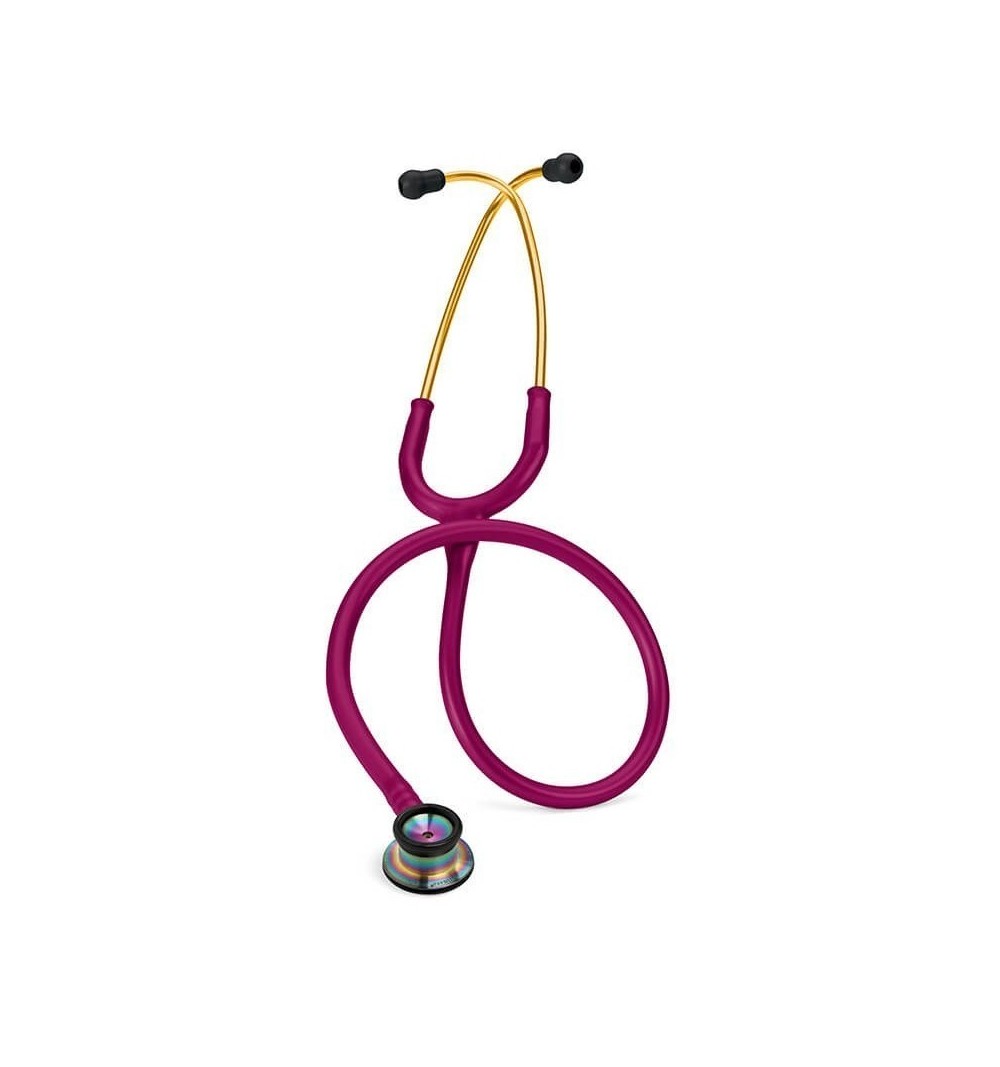 Stetoscop 3M™ Littmann® Classic II Infant, Roz inchis, capsula curcubeu (Rasperry/Rainbow)