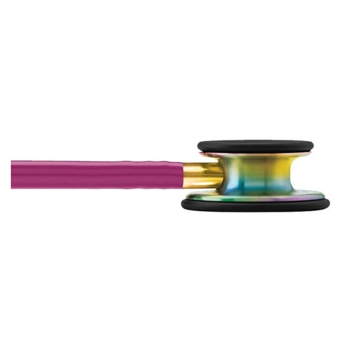 Stetoscop 3M™ Littmann® Classic III, Roz inchis, capsula curcubeu (Rasperry/Rainbow) - imagine 2