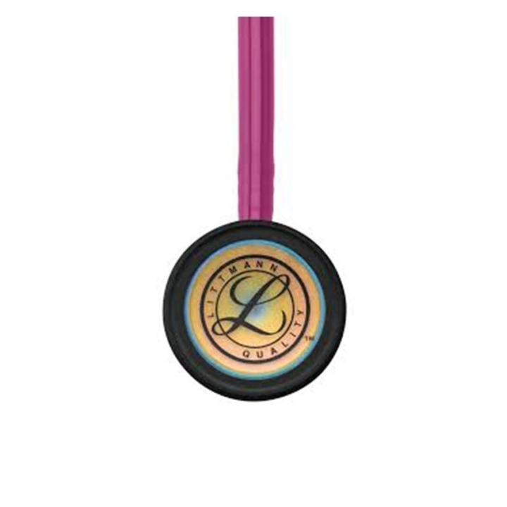 Stetoscop 3M™ Littmann® Classic III, Roz inchis, capsula curcubeu (Rasperry/Rainbow) - imagine 3