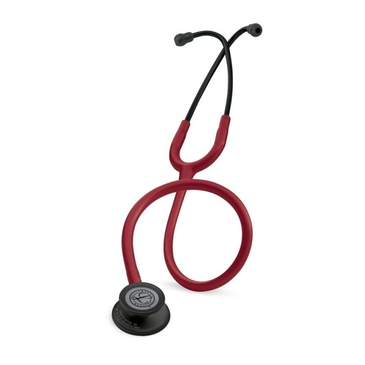 Stetoscop 3M™ Littmann® Classic III, Rosu Burgundia, capsula neagra (Burgundy/Black) - imagine 1