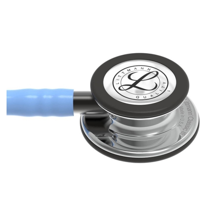 Stetoscop 3M™ Littmann® Classic III, Albastru ciel/fumuriu, capsula oglinda (Ceil Blue/Smoke/Mirror) - imagine 2