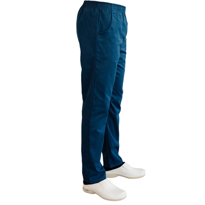 Costum medical Lotus 1, Basic 1, turcoaz inchis - imagine 8