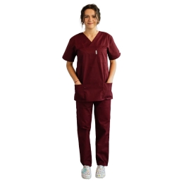 Costum medical Lotus 1, Basic 1, visiniu