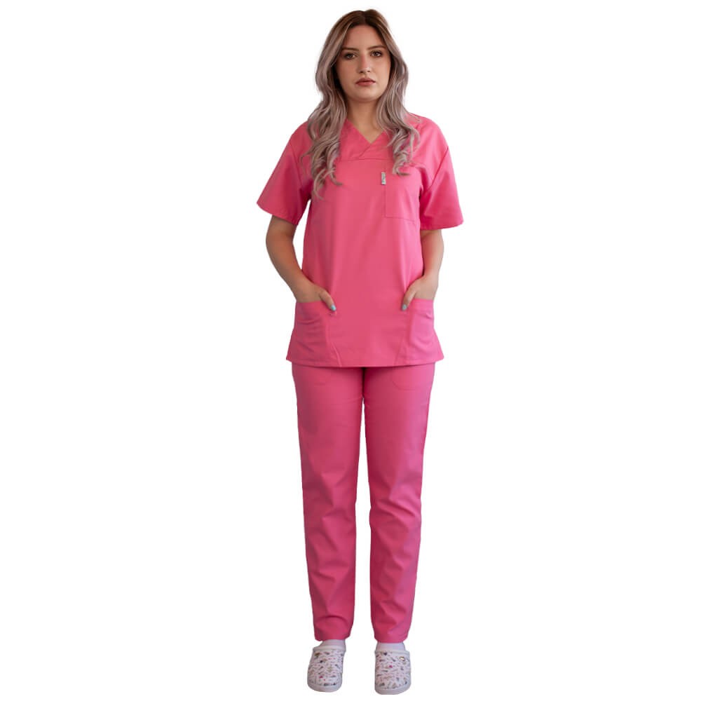 Costum medical Lotus 1, Basic 1, roz prafuit