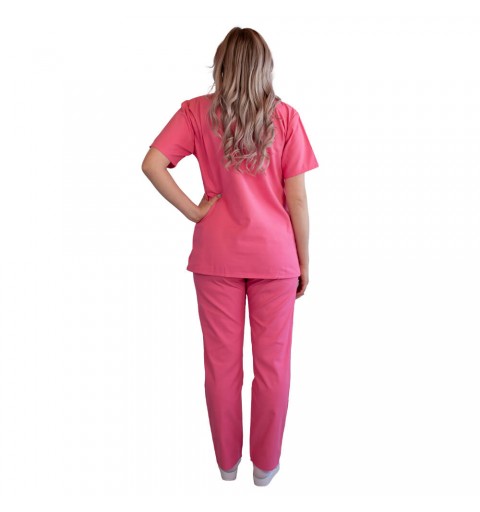 Costum medical Lotus 1, Basic 1, roz prafuit