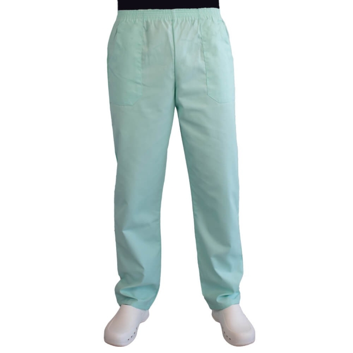 Pantalon unisex Lotus 1, cu elastic in talie - imagine 1