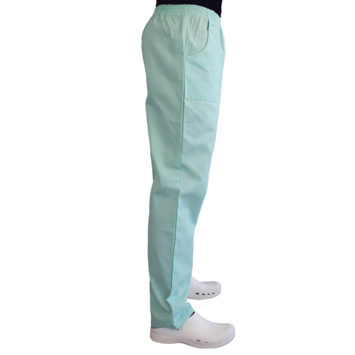 Pantalon unisex Lotus 1, cu elastic in talie - imagine 2
