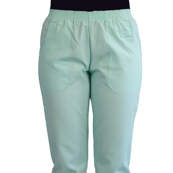 Pantalon unisex Lotus 1, cu elastic in talie - imagine 3