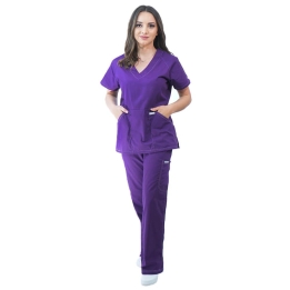 Costum medical Lotus 1, LK016, indigo