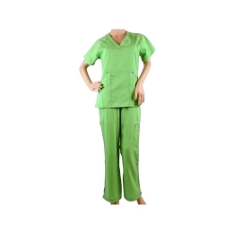 Costum medical Lotus 1, LK016, verde island